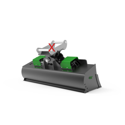 Hydraulisch Grabenräumlöffel 1600mm ohne Aufnahme klasse 6-9t