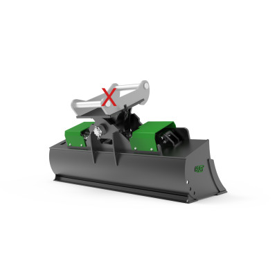Łyżka skarpowa hydrauliczna 1400mm bez adaptera klasa 4-6t