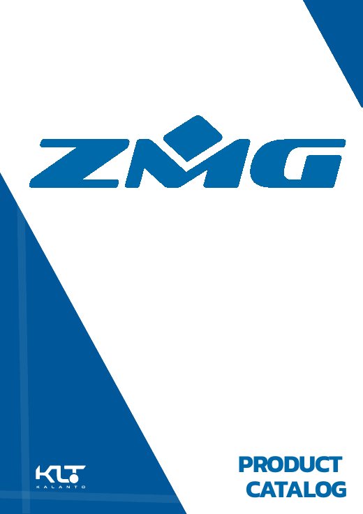 ZMG catalogue cover